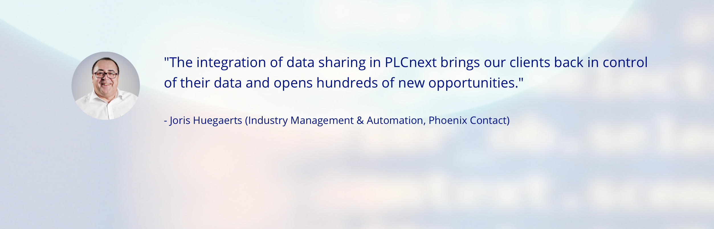 Phoenix Contact is leveraging Databroker marketplace 